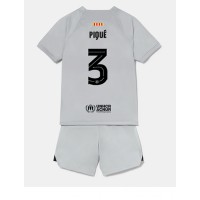 Barcelona Gerard Pique #3 Fußballbekleidung 3rd trikot Kinder 2022-23 Kurzarm (+ kurze hosen)